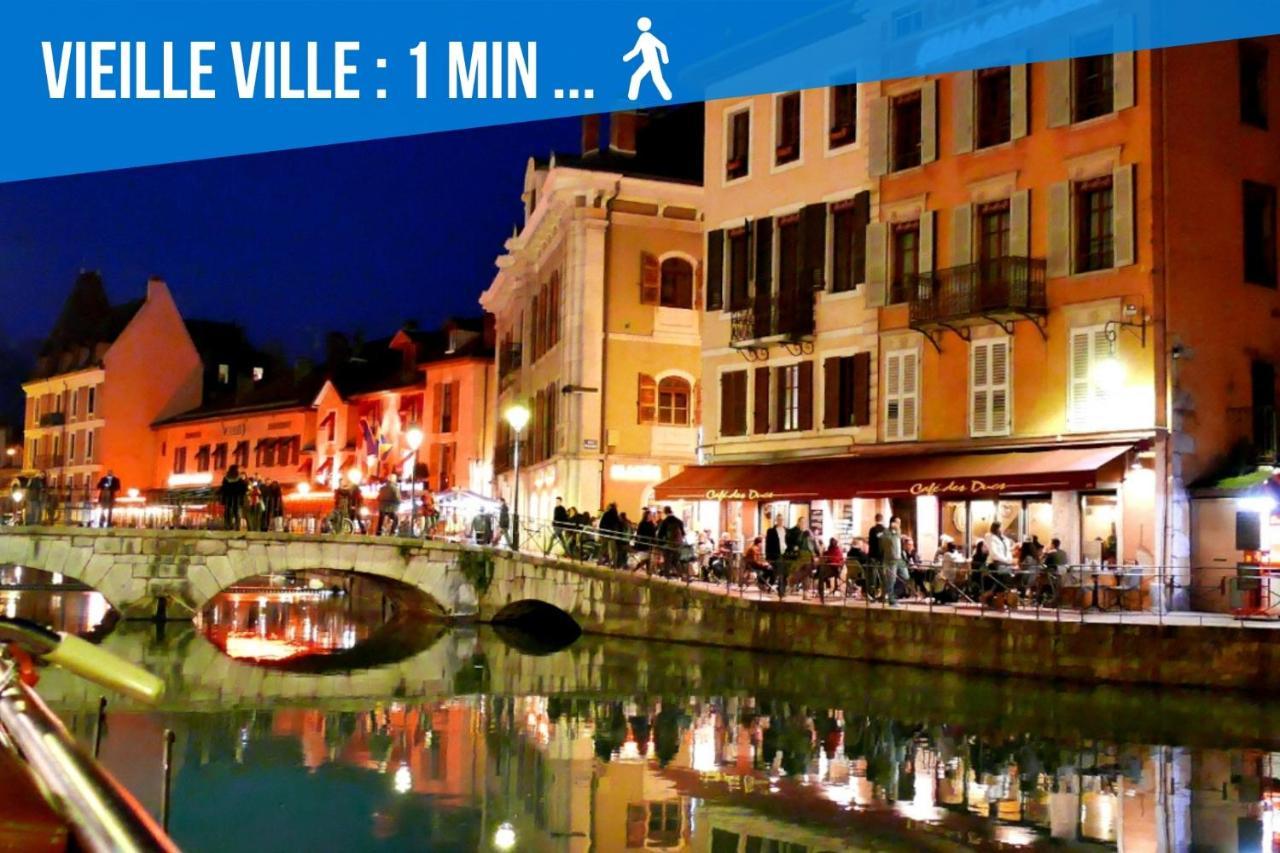 Royalement Bien ! Hyper-Centre - Wifi - Netflix - Disney Plus Annecy Exterior foto